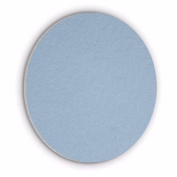 Dusty - Denim - Blauw Akoestische PET Vilt - Rond klein 838 -3d