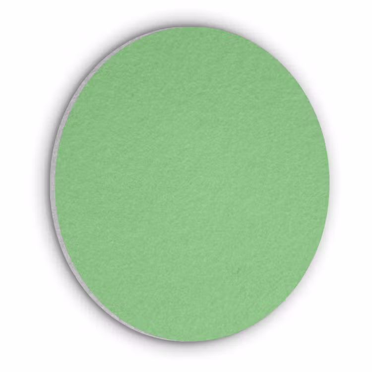 Meadow - Green - Groen Akoestische PET Vilt - Rond klein 838 -3d