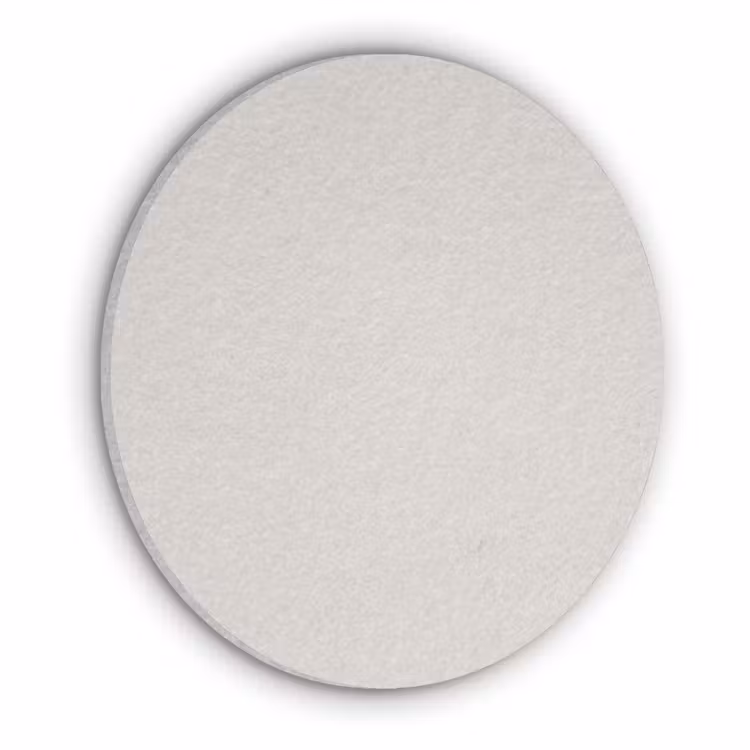 Silent - Sandstone - Grijs Akoestische PET Vilt - Rond klein 838 -3d