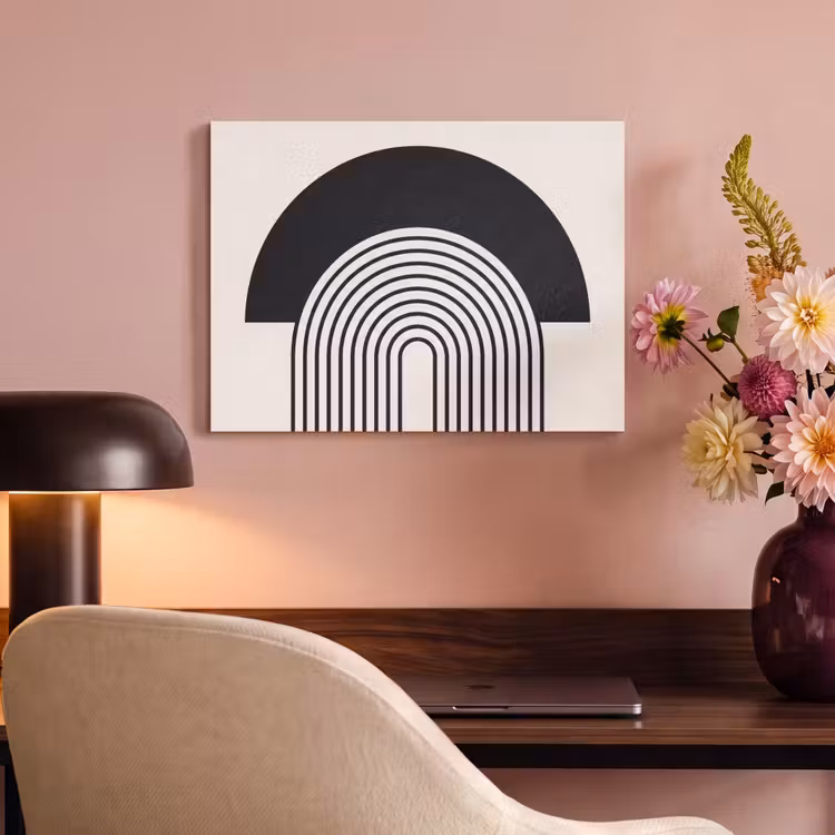 Acoustic Panel - Abstract - Arch - Modern - Abstract - Boog - Modern PET vilt klein
