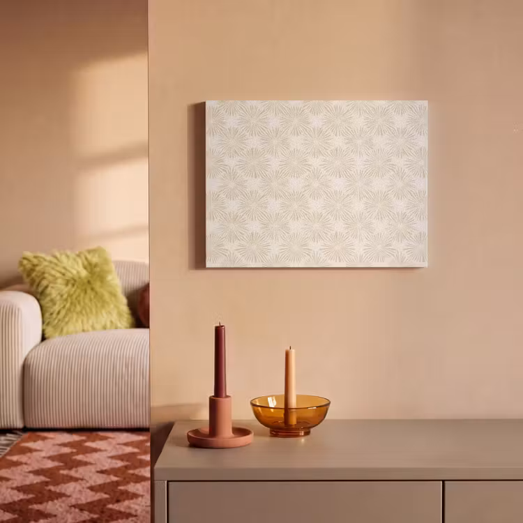 Abstract - Motief - Beige PET vilt klein 837 -sfeer1