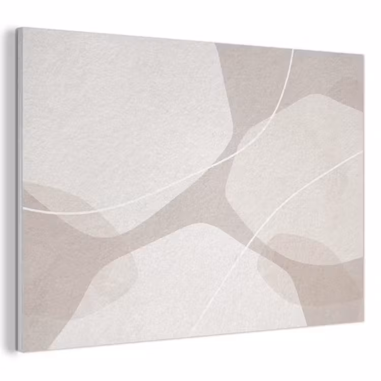 Acoustic Panel - Abstract - Shapes - Beige - Abstract - Vormen - Beige PET vilt klein