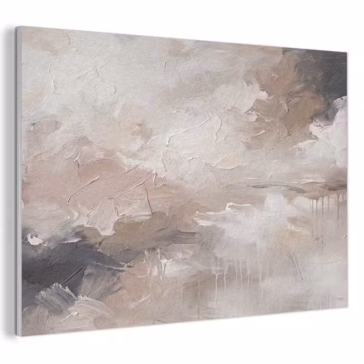 Abstract - Textuur - Kunst - Modern - Beige PET vilt klein -3d