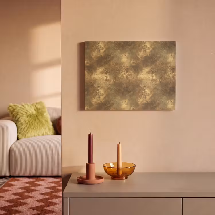Antiek - Metaallook - Goud PET vilt klein 837 -sfeer1