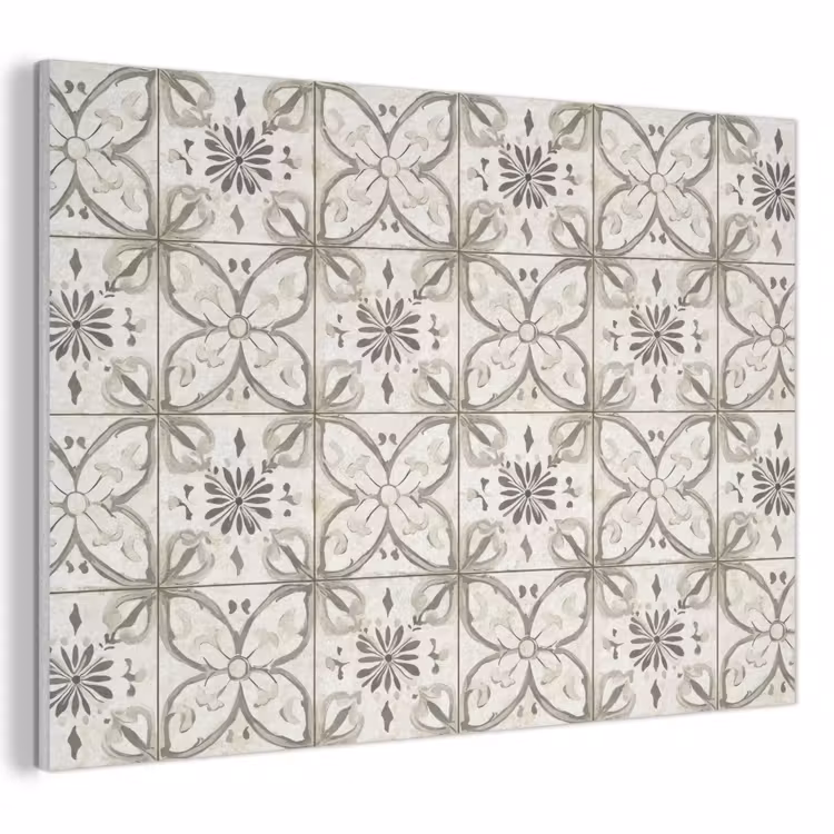 Antiek - Tegel - Beige PET vilt klein 837 -3d