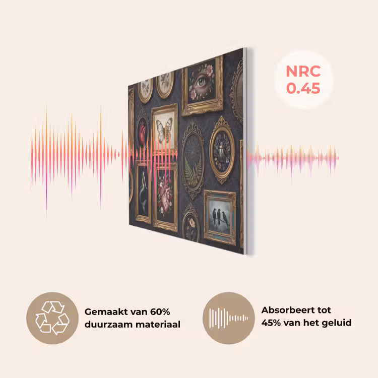 Kunst - Collectie - Vintage - Klassiek - Donker PET vilt klein -USP_NL