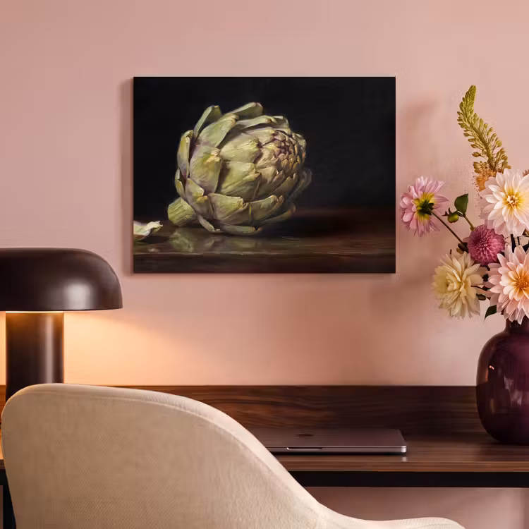 Acoustic Panel - Artichoke - Food - Classic - Artichok - Eten - Klassiek PET vilt klein