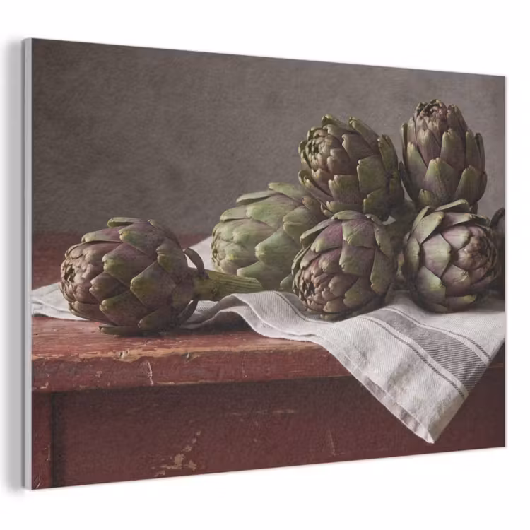 Acoustic Panel - Artichoke - Food - Rustic - Artisjok - Eten - Rustiek PET vilt klein