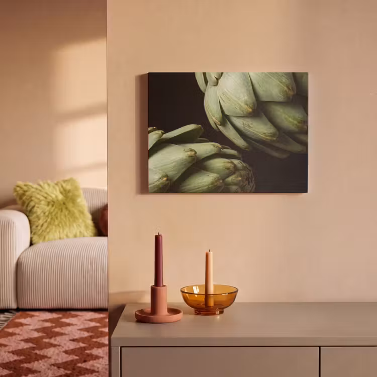 Acoustic Panel - Artichoke - Green - Food - Artisjok - Groen - Eten PET vilt klein