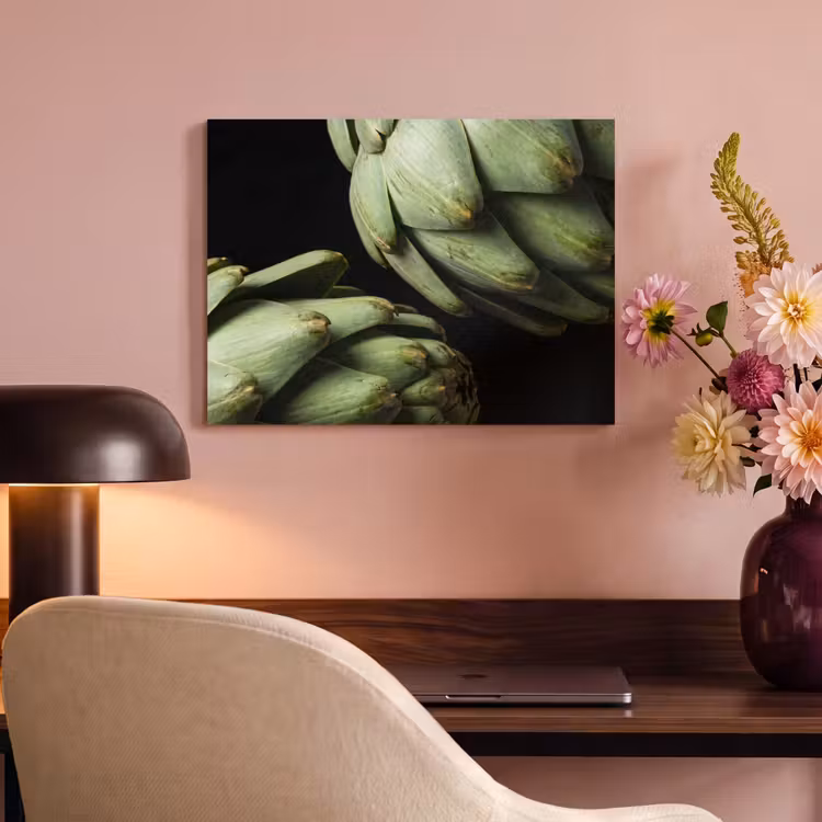 Acoustic Panel - Artichoke - Green - Food - Artisjok - Groen - Eten PET vilt klein