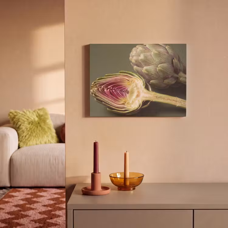 Acoustic Panel - Artichoke - Purple - Food - Artisjok - Paars - Voedsel PET vilt klein