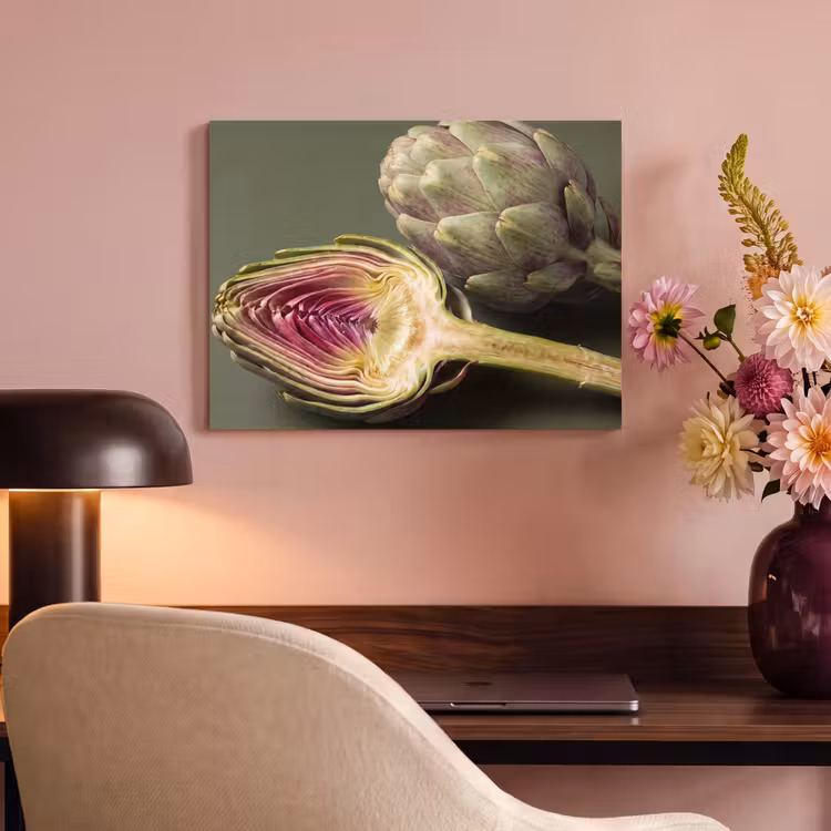 Acoustic Panel - Artichoke - Purple - Food - Artisjok - Paars - Voedsel PET vilt klein