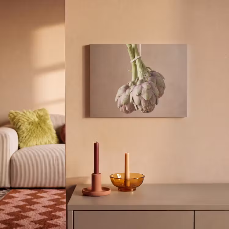 Acoustic Panel - Artichokes - Hanging - Vegetables - Artisjokken - Hangend - Groenten PET vilt klein