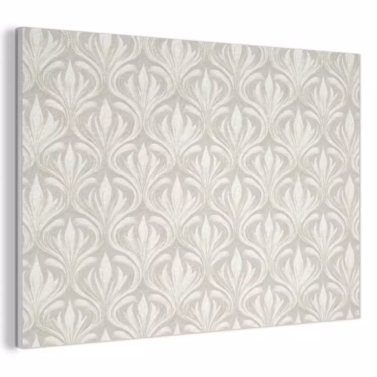 Barok - Patroon - Beige PET vilt klein 837 -3d