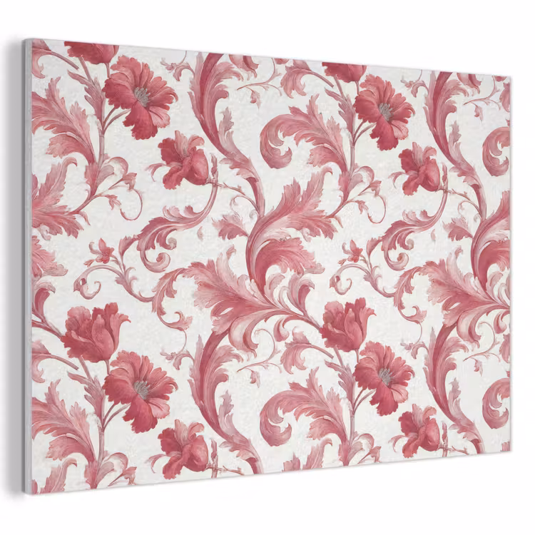 Barok - Patroon - Rood PET vilt klein 837 -3d