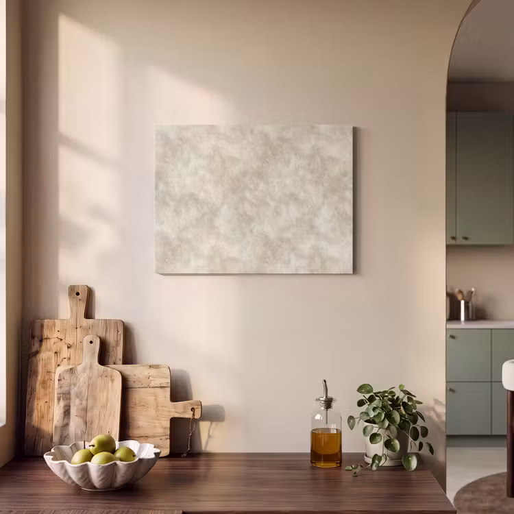 Beige - Reliëfstructuur - Natuursteen PET vilt klein 837 -sfeer2
