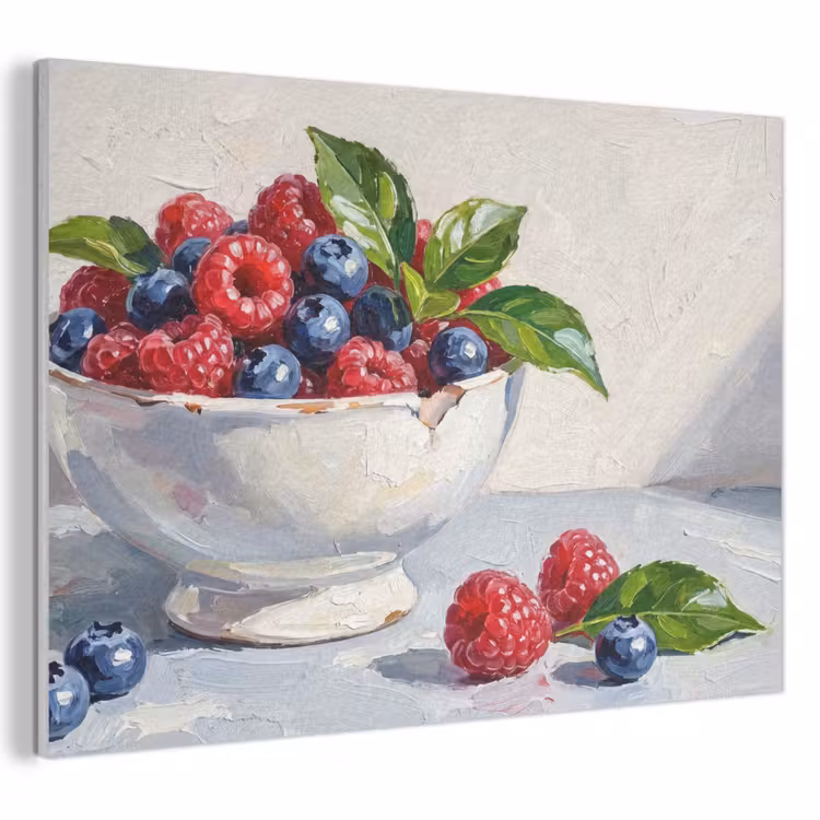 Acoustic Panel - Berries - Bowl - Food - Bessen - Kom - Eten PET vilt klein