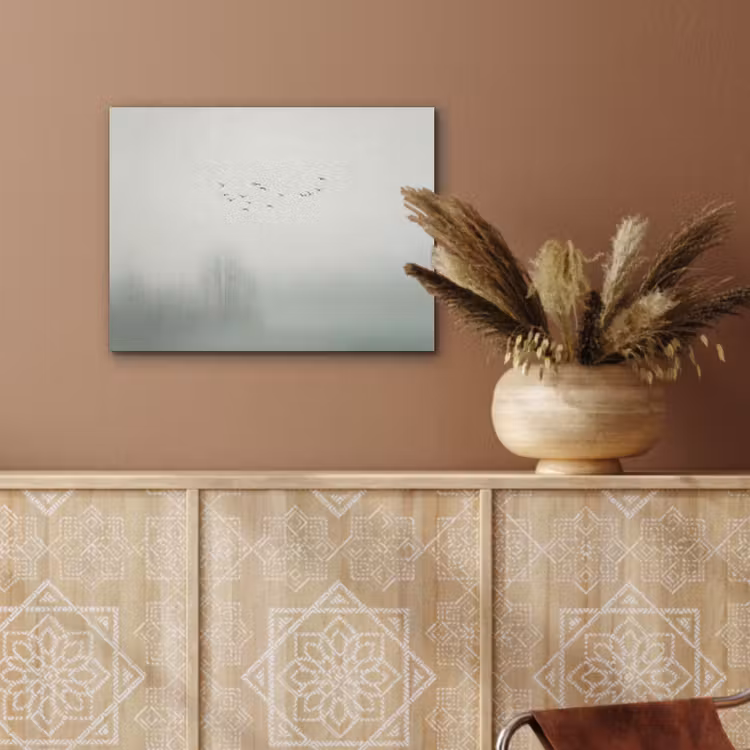Vogel - Vlucht - Natuur - Minimalistisch PET vilt klein -sfeer4