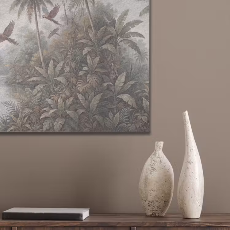 Vogel - Vliegend - Tropisch - Landschap - Klassiek PET vilt klein -sfeer6_closeup