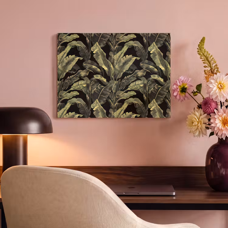 Botanisch - Bladeren - Groen PET vilt klein 837 -sfeer3