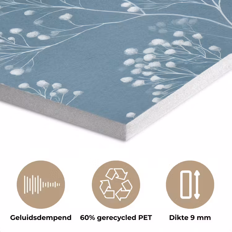 Takken - Bessen - Patroon - Lichtblauw PET vilt klein 837 -closeup_NL