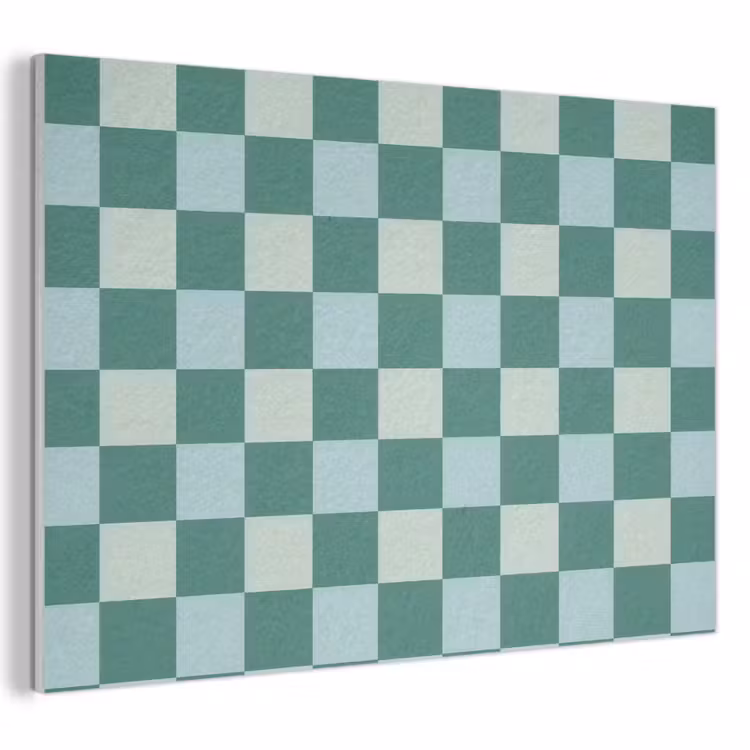 Schaak - Klassiek - Groen PET vilt klein 837 -3d