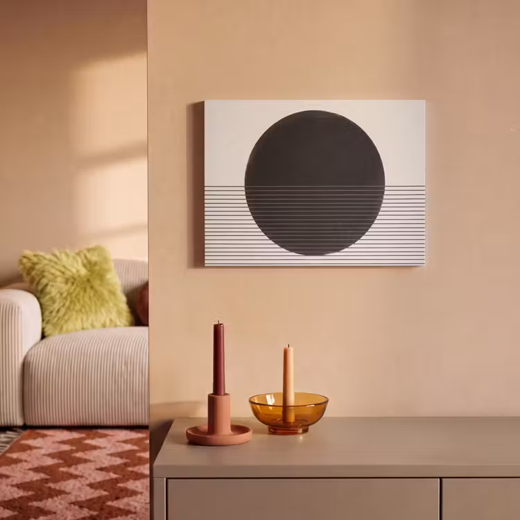 Acoustic Panel - Circle - Lines - Abstract - Cirkel - Lijnen - Abstract PET vilt klein