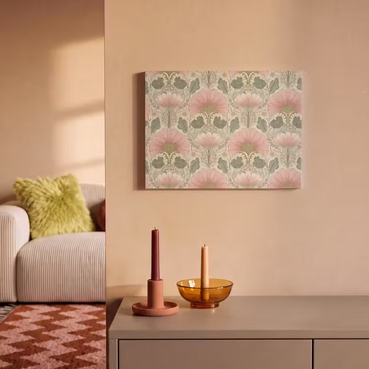 Klassiek - Patroon - Roze PET vilt klein 837 -sfeer1