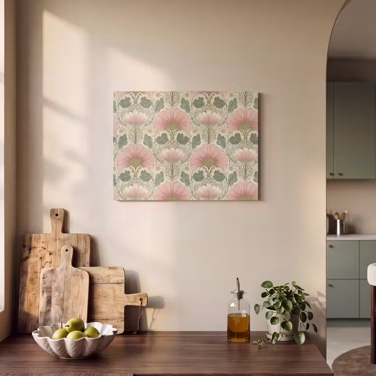 Klassiek - Patroon - Roze PET vilt klein 837 -sfeer2