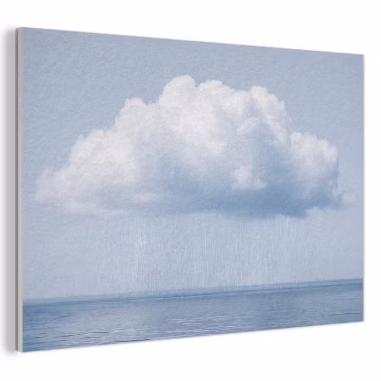 Acoustic Panel - Cloud - Rain - Nature - Wolk - Regen - Natuur PET vilt klein