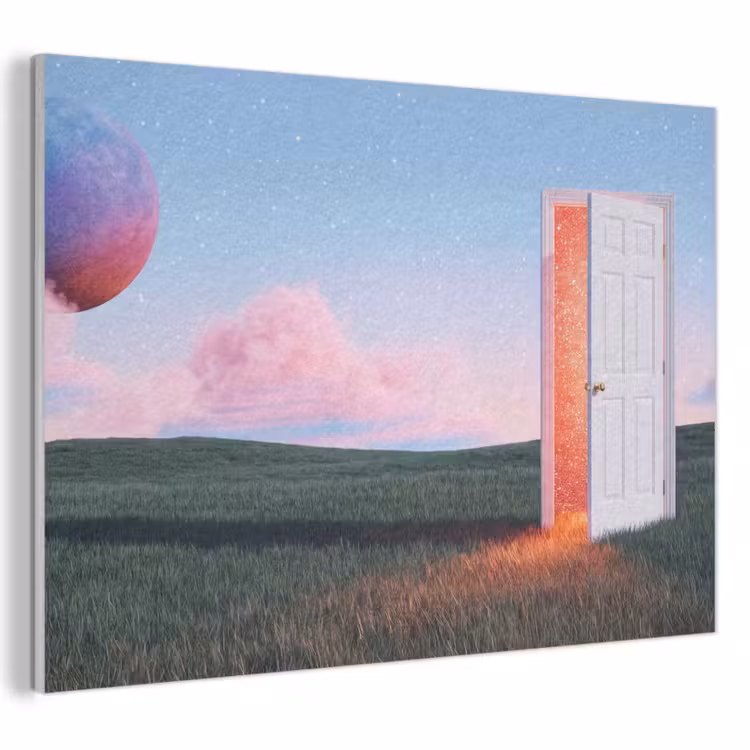 Acoustic Panel - Door - Fantasy - Space - Deur - Fantasie - Ruimte PET vilt klein