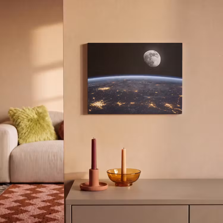 Acoustic Panel - Earth - Night - Space - Aarde - Nacht - Ruimte PET vilt klein