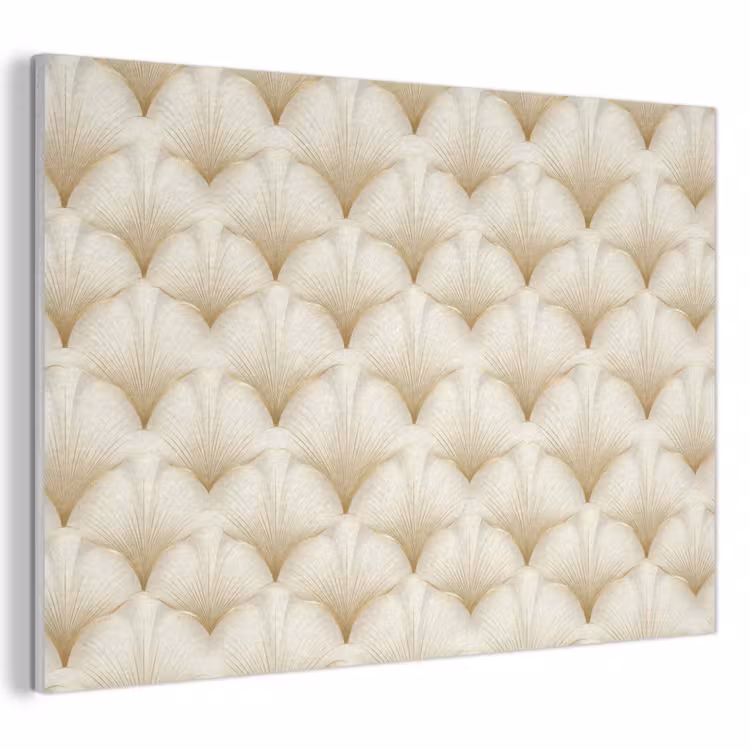 Waaier - Motief -  Goud PET vilt klein 837 -3d