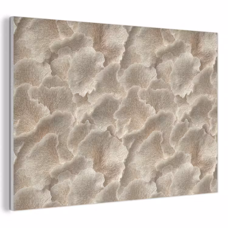 Waaierstructuren - Beige - Vezeltextuur PET vilt klein 837 -3d
