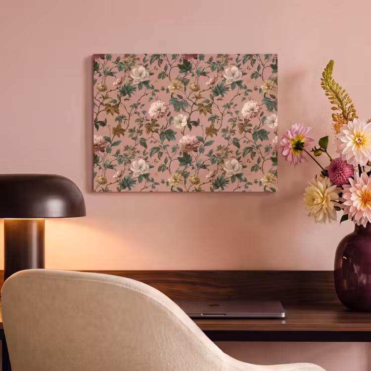 Bloemen - Klassiek - Roze PET vilt klein 837 -sfeer3