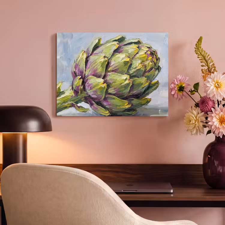 Acoustic Panel - Food - Artichoke - Modern - Eten - Artisjok - Modern PET vilt klein