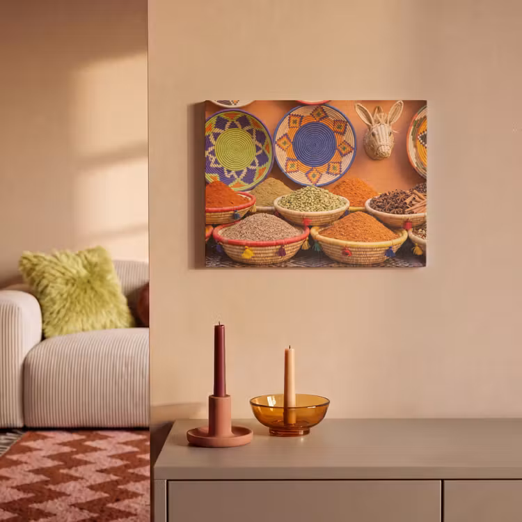 Acoustic Panel - Food - Colorful - Culture - Eten - Kleurrijk - Cultuur PET vilt klein