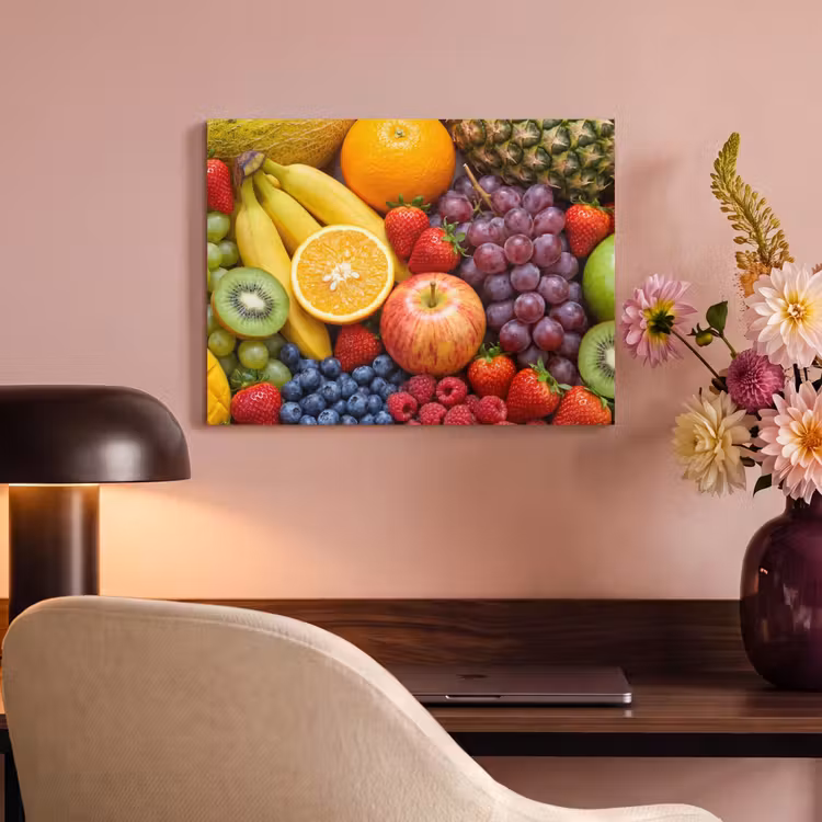 Eten - Fruit - Vers - Kleurrijk - Voeding PET vilt klein -sfeer3