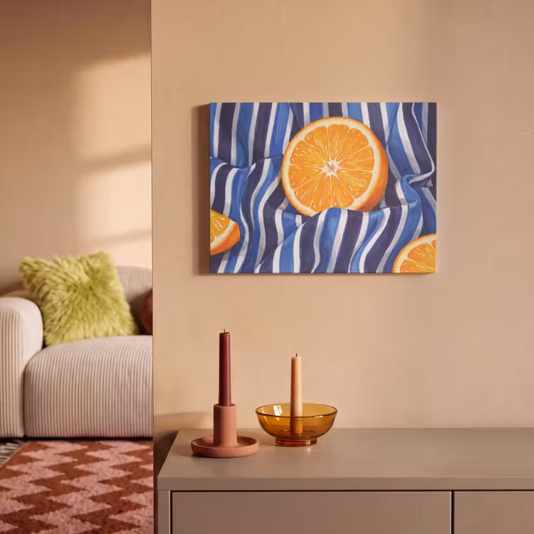 Acoustic Panel - Food - Fruit - Orange - Eten - Fruit - Oranje PET vilt klein