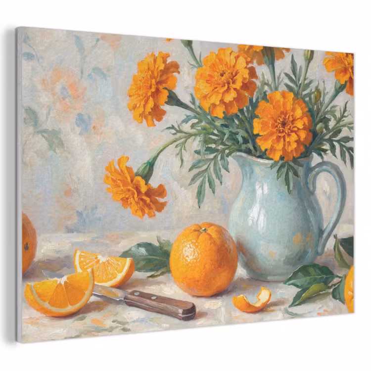 Acoustic Panel - Food - Orange - Art - Eten - Oranje - Kunst PET vilt klein