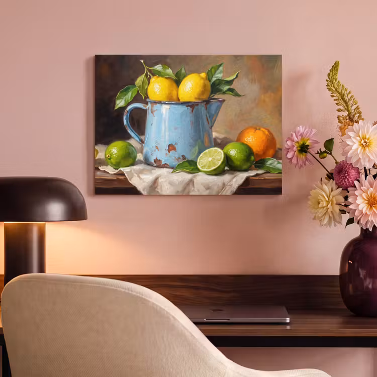 Acoustic Panel - Food - Still Life - Classical - Eten - Stilleven - Klassiek PET vilt klein