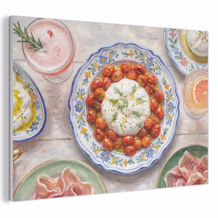Eten - Tafel - Divers - Modern PET vilt klein -3d