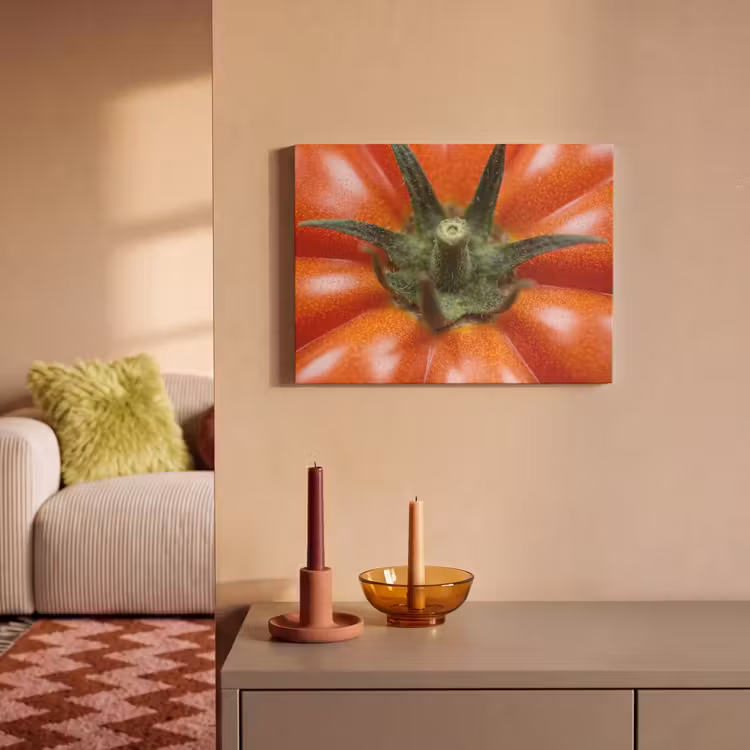 Acoustic Panel - Food - Tomato - Red - Eten - Tomaat - Rood PET vilt klein