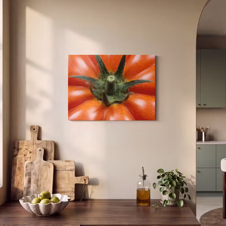 Acoustic Panel - Food - Tomato - Red - Eten - Tomaat - Rood PET vilt klein