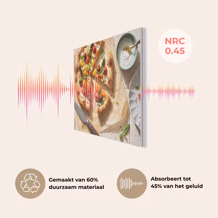 Eten - Tomaten - Basilicum - Maaltijd - Vers PET vilt klein -USP_NL