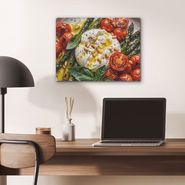 Eten - Groenten - Kaas - Modern - Vers PET vilt klein -sfeer5