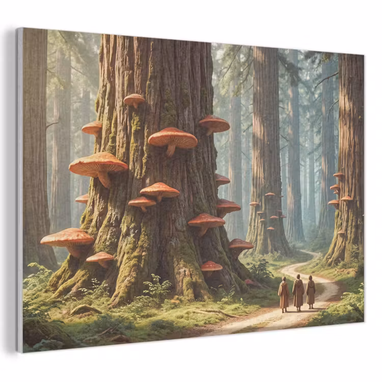 Acoustic Panel - Forest - Trees - Nature - Bos - Bomen - Natuur PET vilt klein