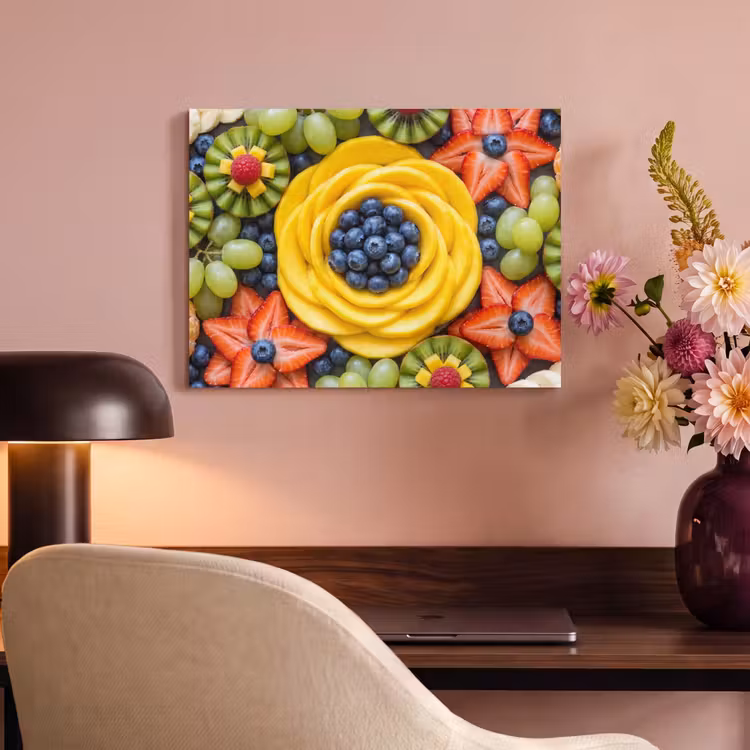Fruit - Arrangement - Gezond - Kleurrijk - Eten PET vilt klein -sfeer3