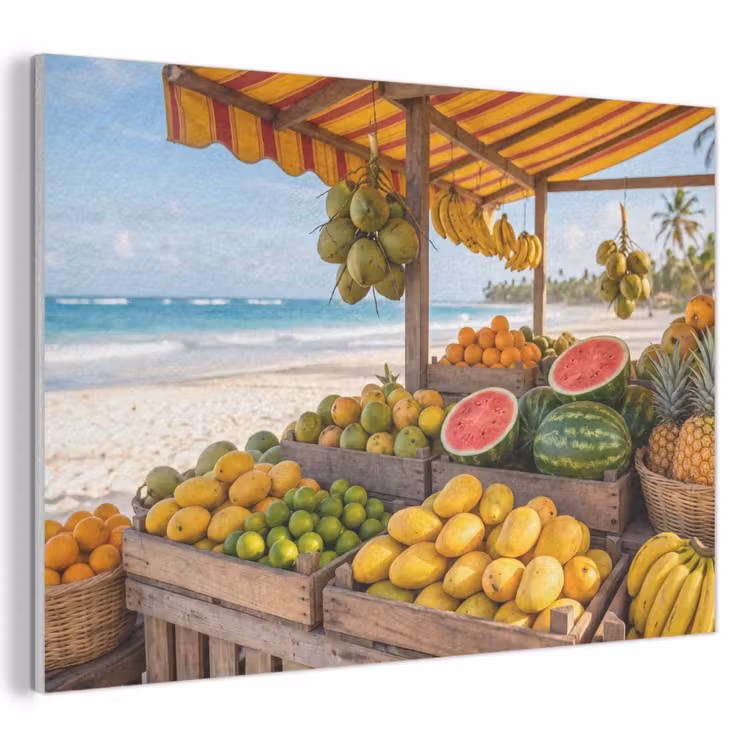 Acoustic Panel - Fruit - Beach - Tropical - Fruit - Strand - Tropisch PET vilt klein