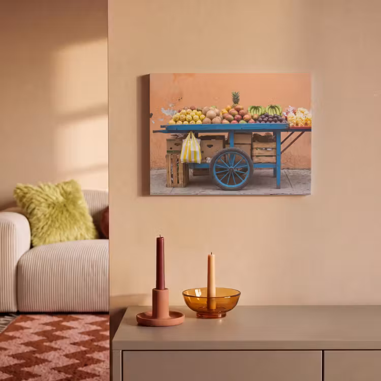 Acoustic Panel - Fruit - Cart - Street - Fruit - Kar - Straat PET vilt klein